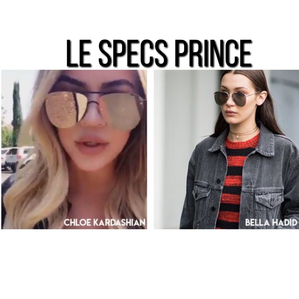 Le Specs The Prince Mirrored Sunglasses - Picture 5 of 8